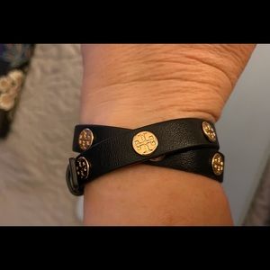 Double Wrap Logo Bracelet